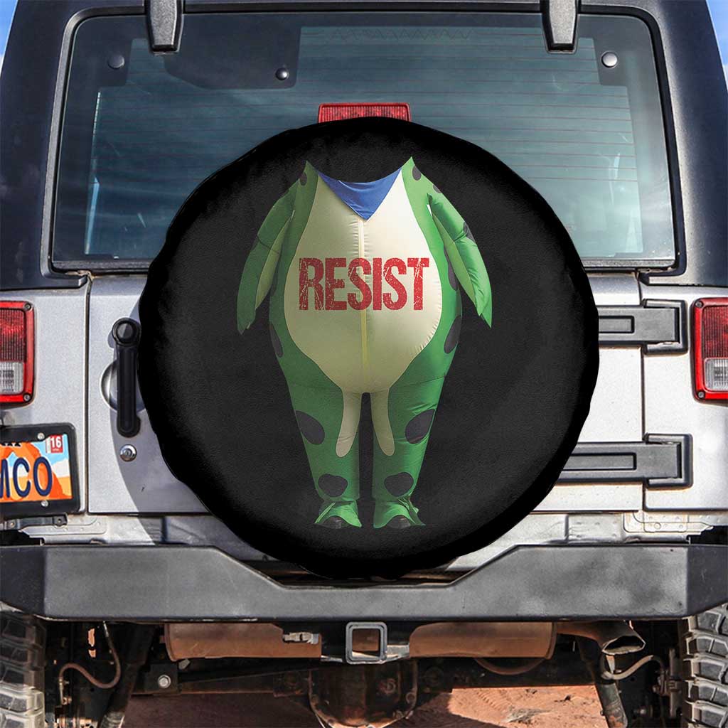 Portland Frog Spare Tire Cover Funny Political Costume Protest Resist TS10 No hole Black Print Your Wear