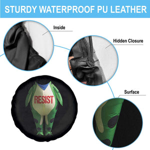 Portland Frog Spare Tire Cover Funny Political Costume Protest Resist TS10 Print Your Wear