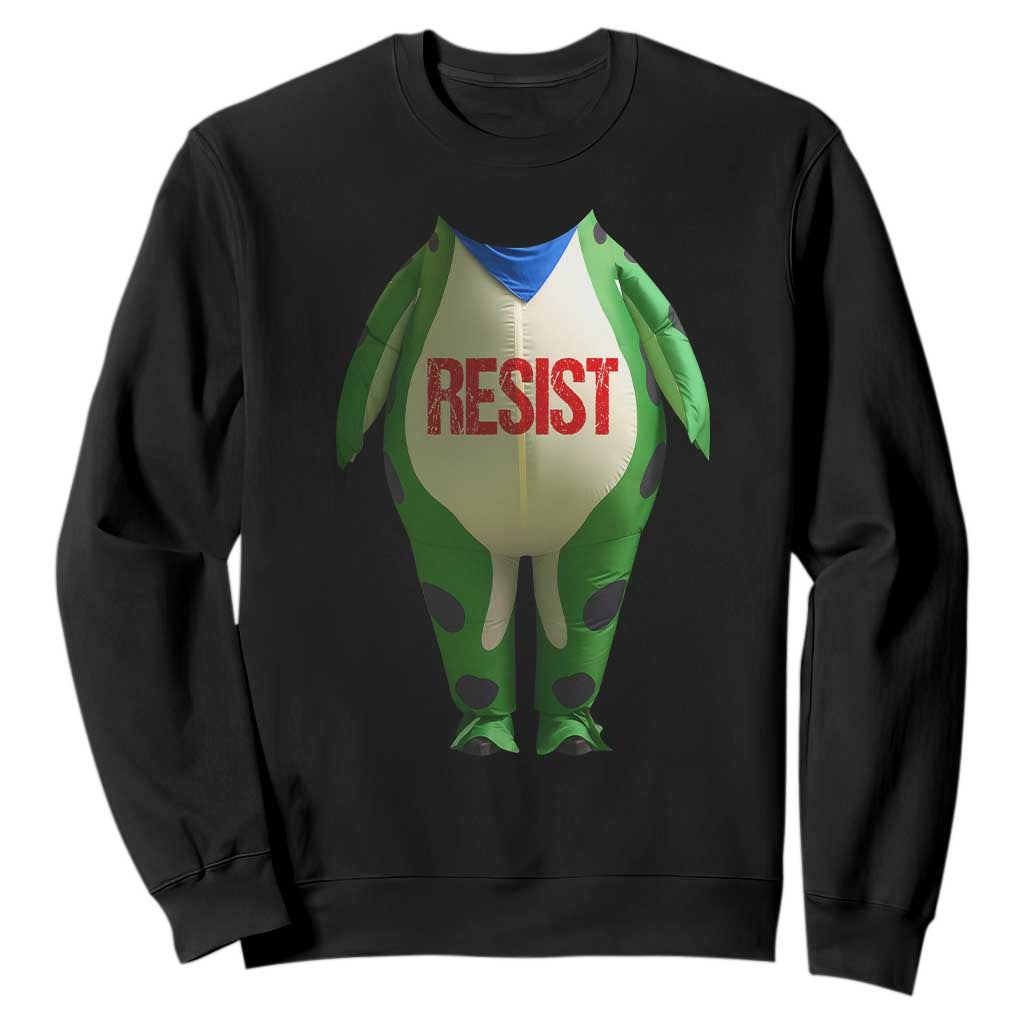 Portland Frog Sweatshirt Funny Political Costume Protest Resist TS10 Black Print Your Wear