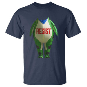 Portland Frog T Shirt Funny Political Costume Protest Resist TS10 Navy Print Your Wear