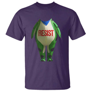 Portland Frog T Shirt Funny Political Costume Protest Resist TS10 Purple Print Your Wear