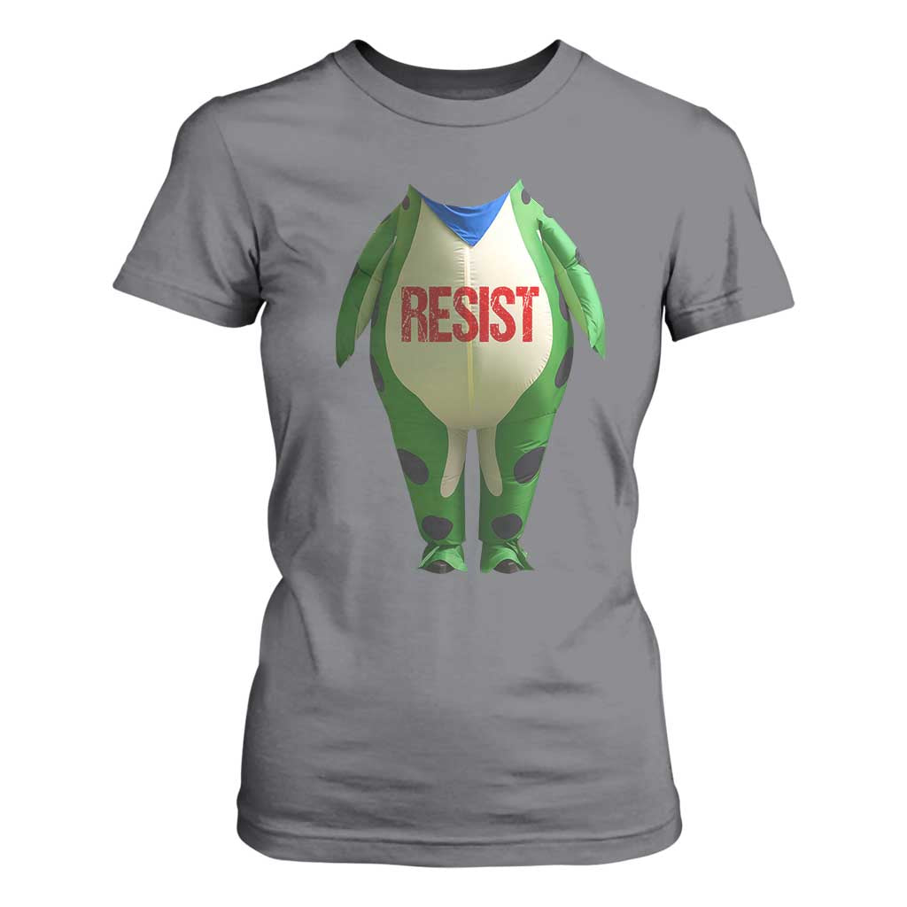 Portland Frog T Shirt For Women Funny Political Costume Protest Resist TS10 Charcoal Print Your Wear