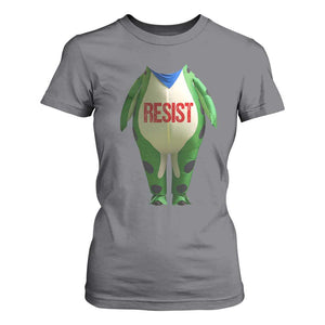 Portland Frog T Shirt For Women Funny Political Costume Protest Resist TS10 Charcoal Print Your Wear