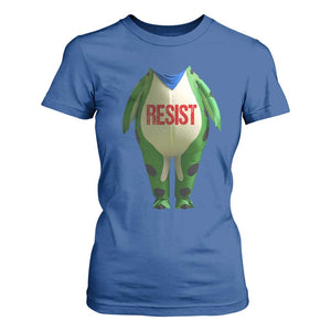 Portland Frog T Shirt For Women Funny Political Costume Protest Resist TS10 Royal Blue Print Your Wear