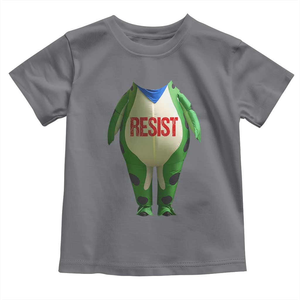 Portland Frog Toddler T Shirt Funny Political Costume Protest Resist TS10 Charcoal Print Your Wear