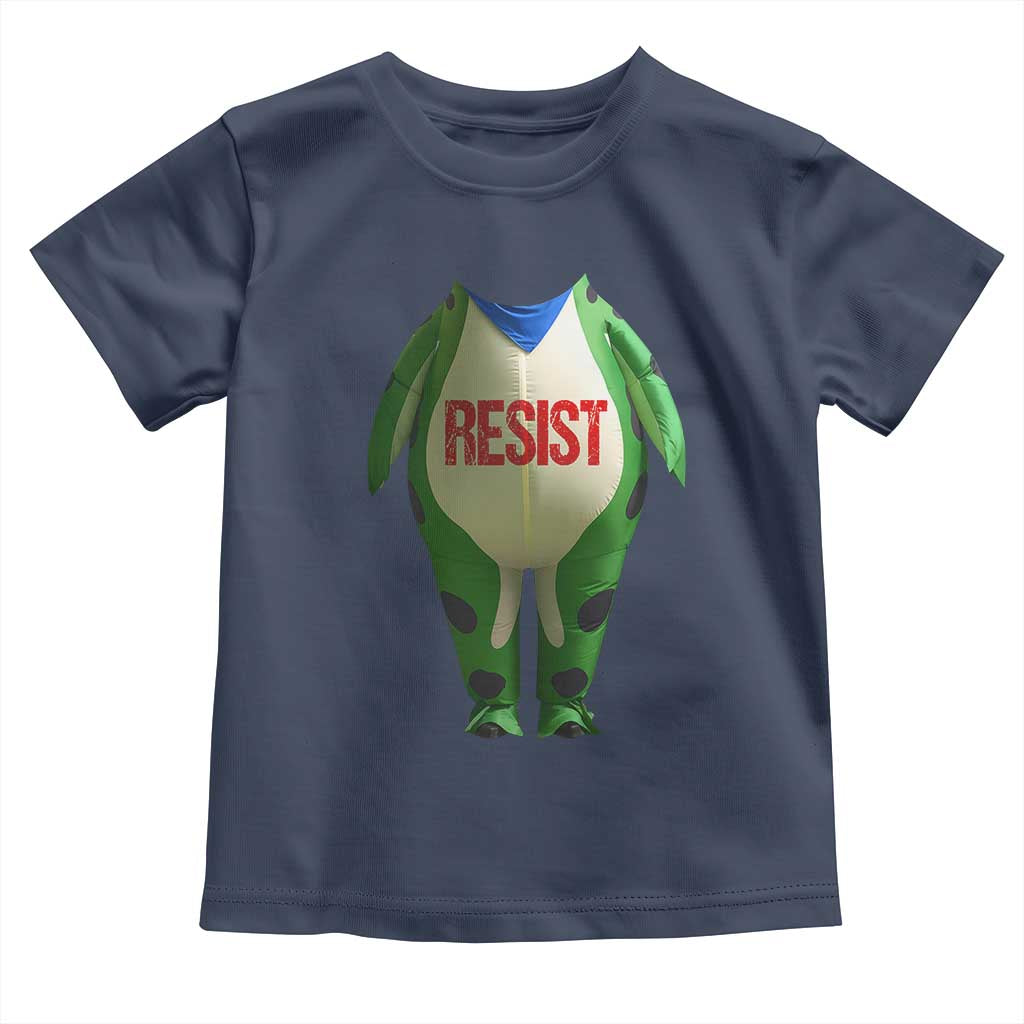 Portland Frog Toddler T Shirt Funny Political Costume Protest Resist TS10 Navy Print Your Wear