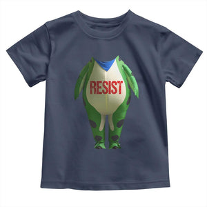 Portland Frog Toddler T Shirt Funny Political Costume Protest Resist TS10 Navy Print Your Wear