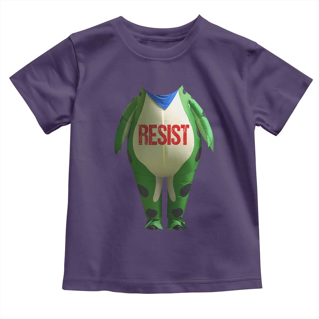 Portland Frog Toddler T Shirt Funny Political Costume Protest Resist TS10 Purple Print Your Wear