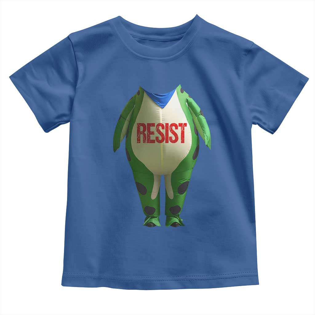 Portland Frog Toddler T Shirt Funny Political Costume Protest Resist TS10 Royal Blue Print Your Wear