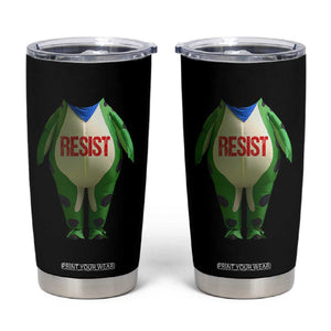 Portland Frog Tumbler Cup Funny Political Costume Protest Resist TS10 Black Print Your Wear