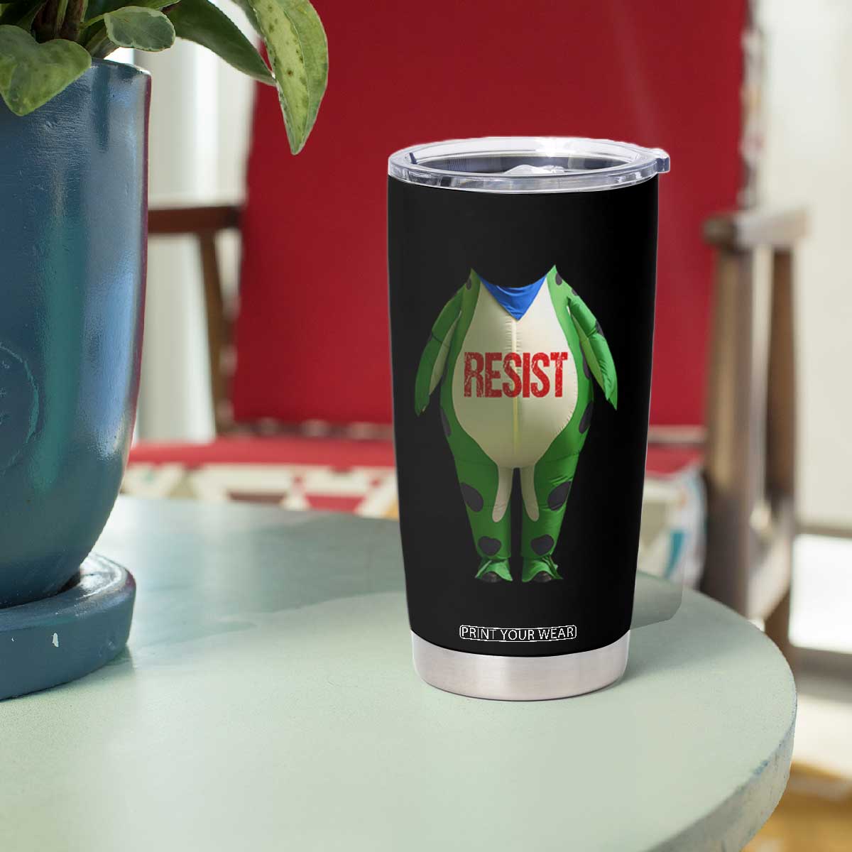 Portland Frog Tumbler Cup Funny Political Costume Protest Resist TS10 Print Your Wear