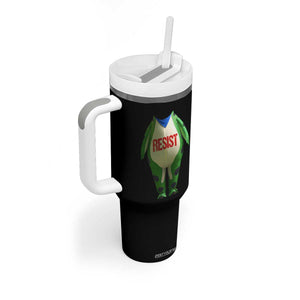 Portland Frog Tumbler With Handle Funny Political Costume Protest Resist TS10 Print Your Wear