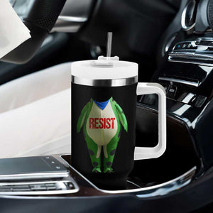 Portland Frog Tumbler With Handle Funny Political Costume Protest Resist TS10 Print Your Wear