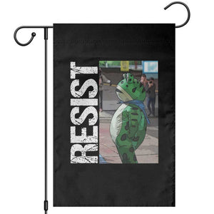 Portland Frog Protest Garden Flag Vintage Activist Resistance TS10 Black Print Your Wear