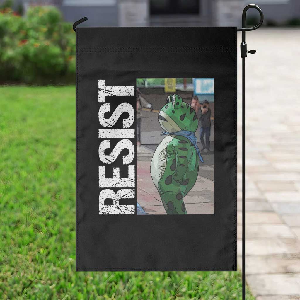 Portland Frog Protest Garden Flag Vintage Activist Resistance TS10 Print Your Wear