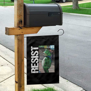 Portland Frog Protest Garden Flag Vintage Activist Resistance TS10 Print Your Wear