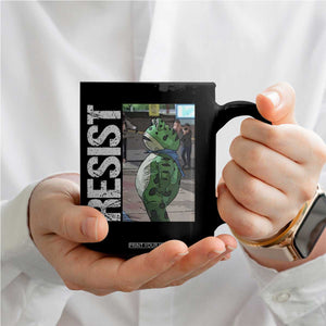 Portland Frog Protest Coffee Mug Vintage Activist Resistance TS10 Print Your Wear