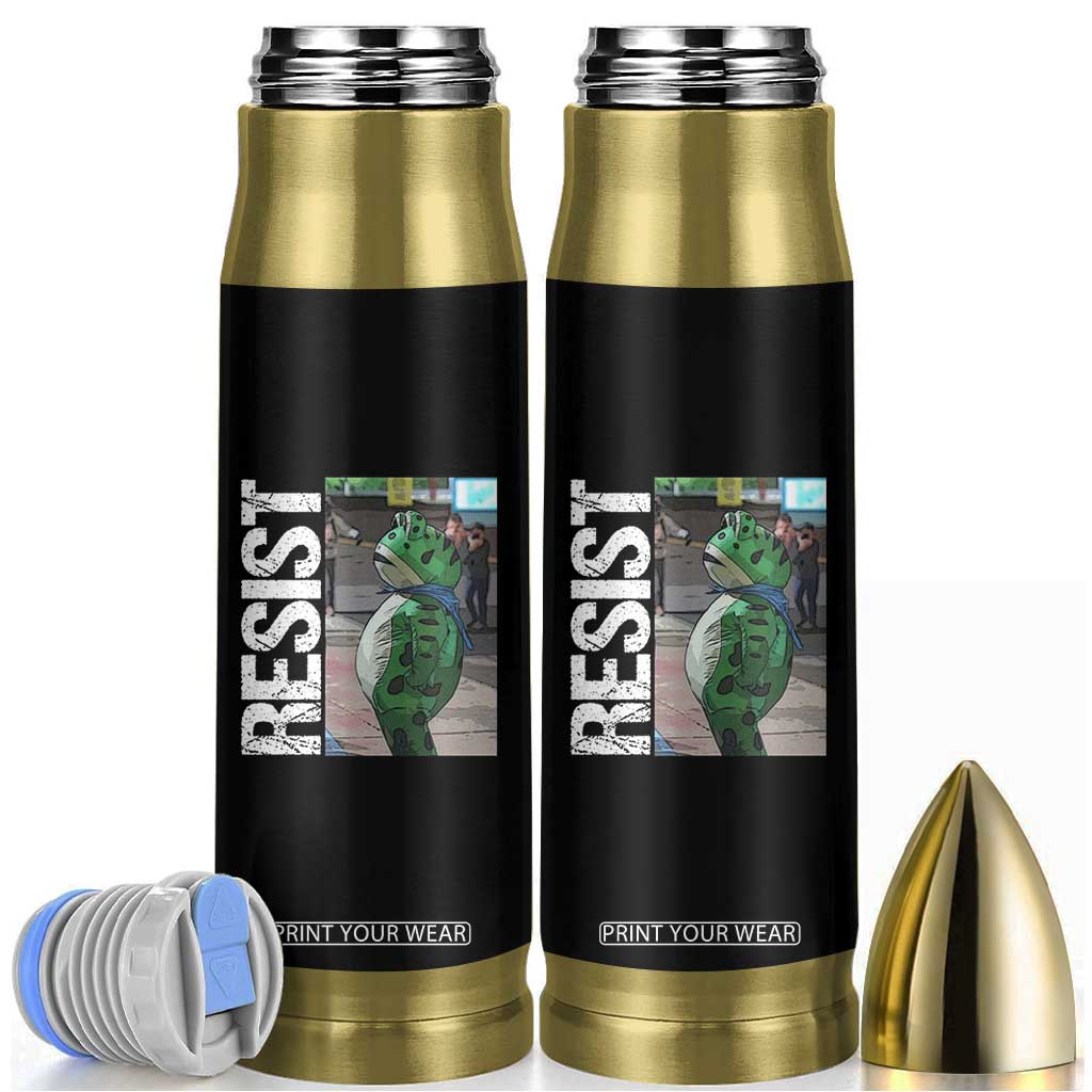 Portland Frog Protest Bullet Tumbler Vintage Activist Resistance TS10 Black Print Your Wear