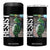 Portland Frog Protest 4 in 1 Can Cooler Tumbler Vintage Activist Resistance TS10 One Size: 16 oz Black Print Your Wear