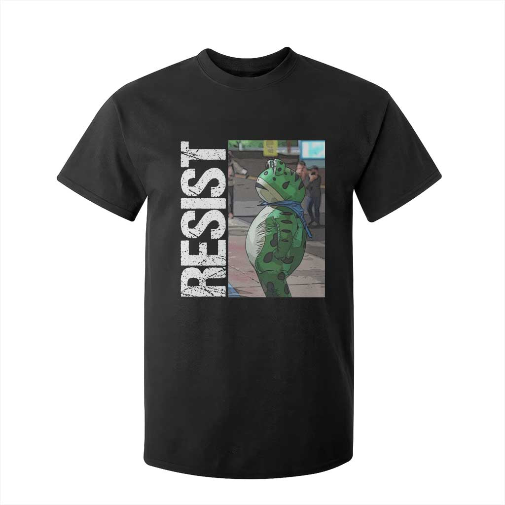 Portland Frog Protest T Shirt For Kid Vintage Activist Resistance TS10 Black Print Your Wear