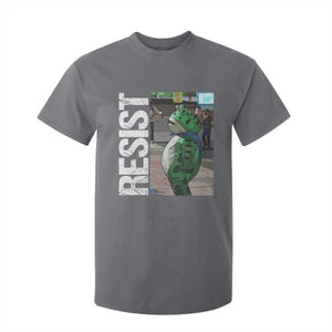 Portland Frog Protest T Shirt For Kid Vintage Activist Resistance TS10 Charcoal Print Your Wear