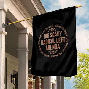 Radical Left Agenda Political Garden Flag Equality Justice Climate Rights Liberal Satire TS10 Print Your Wear