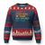 Trump Is Everything We Teach Our Children Not To Be Ugly Christmas Sweater Retro FDT Satire Activist Gift - Print Your Wear