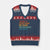 Trump Is Everything We Teach Our Children Not To Be V-Neck Knit Sweater Vest Retro FDT Satire Activist Gift - Print Your Wear