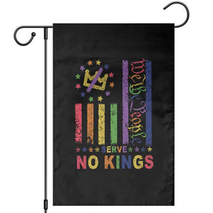We The People No Kings in America Garden Flag Protest LGBTQ+ American Flag - Print Your Wear