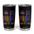 We The People No Kings in America Tumbler Cup Protest LGBTQ+ American Flag - Print Your Wear