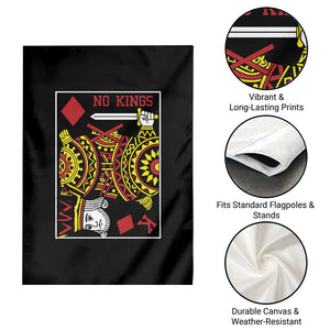 No Kings in America Garden Flag Resist Protest Playing Card - Print Your Wear