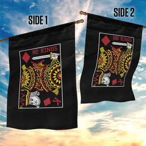 No Kings in America Garden Flag Resist Protest Playing Card - Print Your Wear