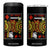 No Kings in America 4 in 1 Can Cooler Tumbler Resist Protest Playing Card - Print Your Wear