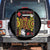 No Kings in America Spare Tire Cover Resist Protest Playing Card - Print Your Wear