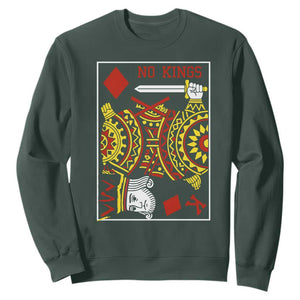 No Kings in America Sweatshirt Resist Protest Playing Card - Print Your Wear