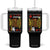 No Kings in America Tumbler With Handle Resist Protest Playing Card - Print Your Wear