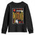 No Kings in America Youth Sweatshirt Resist Protest Playing Card - Print Your Wear