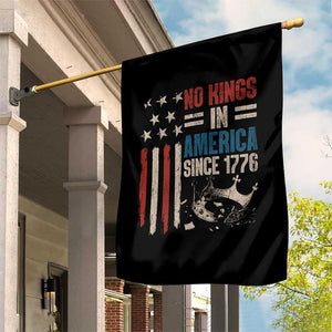 No Kings in America Garden Flag Since 1776 Social Justice American Flag - Print Your Wear