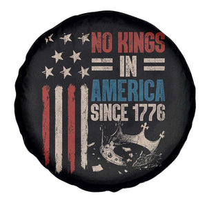 No Kings in America Spare Tire Cover Since 1776 Social Justice American Flag TS10 Print Your Wear