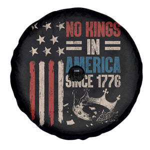 No Kings in America Spare Tire Cover Since 1776 Social Justice American Flag TS10 Print Your Wear