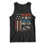 No Kings in America Tank Top Since 1776 Social Justice American Flag - Print Your Wear