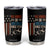 No Kings in America Tumbler Cup Since 1776 Social Justice American Flag - Print Your Wear