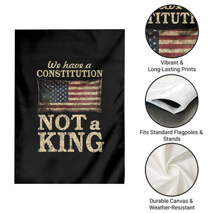 We Have A Constitution Not A King Garden Flag Retro Social Justice American Flag TS10 Print Your Wear