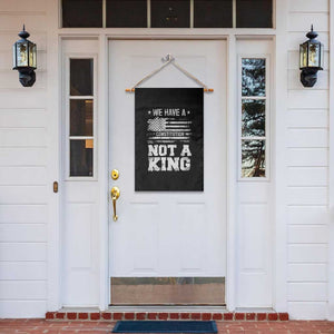 No Kings in America Garden Flag We Have A Constitution Not A King Resist US Flag - Print Your Wear