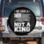 No Kings in America Spare Tire Cover We Have A Constitution Not A King Resist US Flag - Print Your Wear