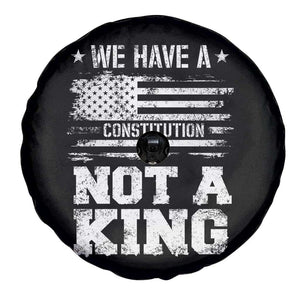 No Kings in America Spare Tire Cover We Have A Constitution Not A King Resist US Flag TS10 Print Your Wear