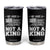 No Kings in America Tumbler Cup We Have A Constitution Not A King Resist US Flag - Print Your Wear