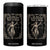 No Kings in America 4 in 1 Can Cooler Tumbler We Have A Constitution Not A King Resist - Print Your Wear