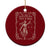 No Kings in America Ceramic Ornament We Have A Constitution Not A King Resist - Print Your Wear