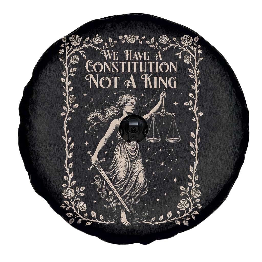 No Kings in America Spare Tire Cover We Have A Constitution Not A King Resist TS10 Print Your Wear